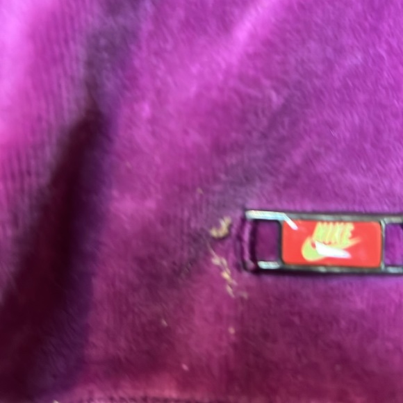 Women’s Nike velour jacket purple size small - Picture 7 of 7